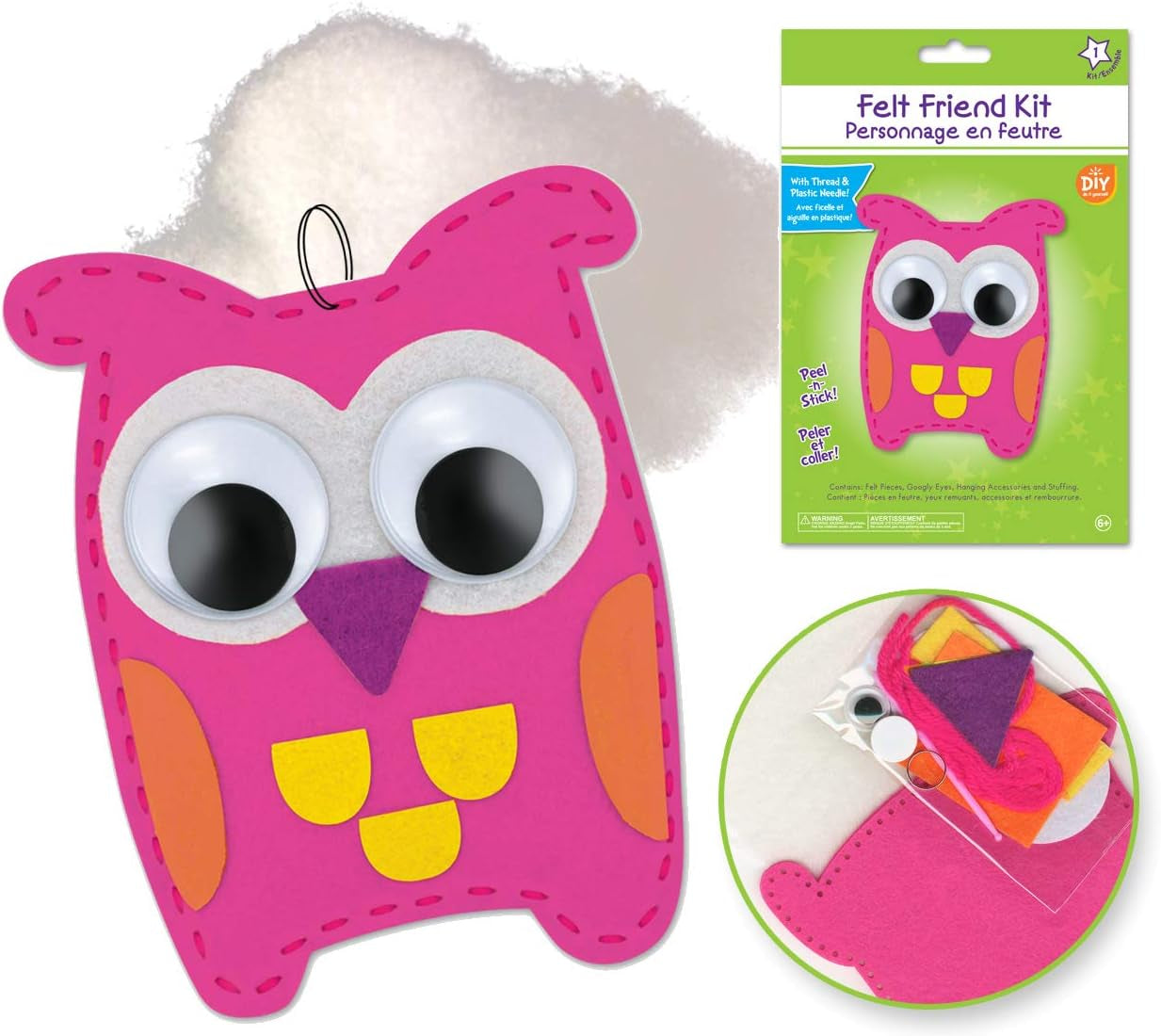 Six Beginner-Friendly DIY Animal Sewing Kits for Children – Engaging Craft and Art Projects