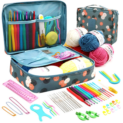 Beginner Crochet Kits & Vibrant Storage – Ideal for Crafting Journeys