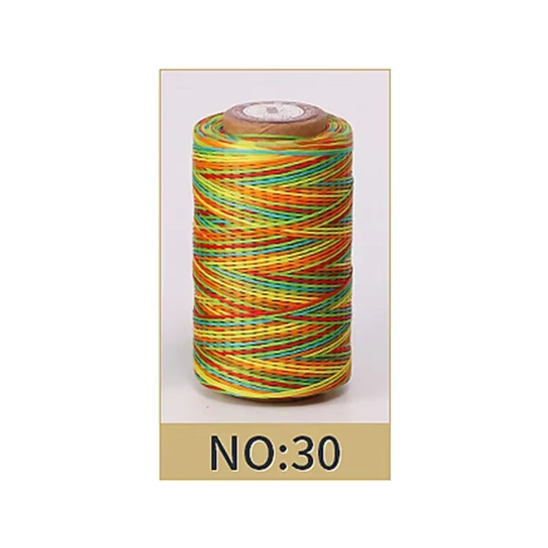 50M 0.8mm Waxed Thread for Leather – Ideal for Hand Stitching Projects