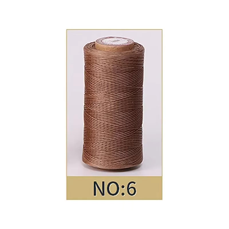 50M 0.8mm Waxed Thread for Leather – Ideal for Hand Stitching Projects