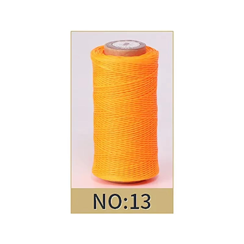 50M 0.8mm Waxed Thread for Leather – Ideal for Hand Stitching Projects