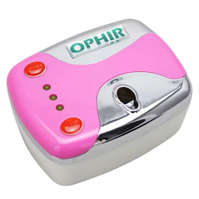 OPHIR Professional Airbrush Nail Art Kit | Complete Set with Compressor