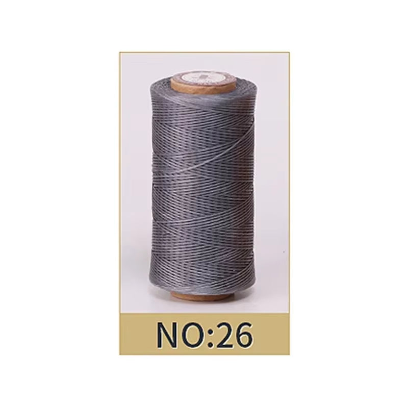 50M 0.8mm Waxed Thread for Leather – Ideal for Hand Stitching Projects