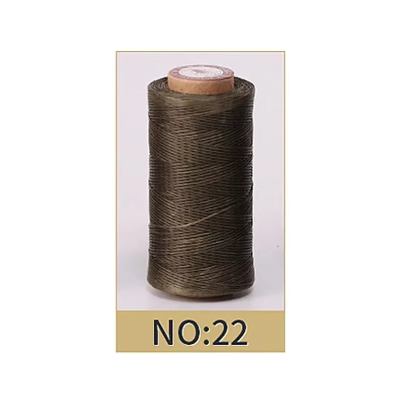 50M 0.8mm Waxed Thread for Leather – Ideal for Hand Stitching Projects