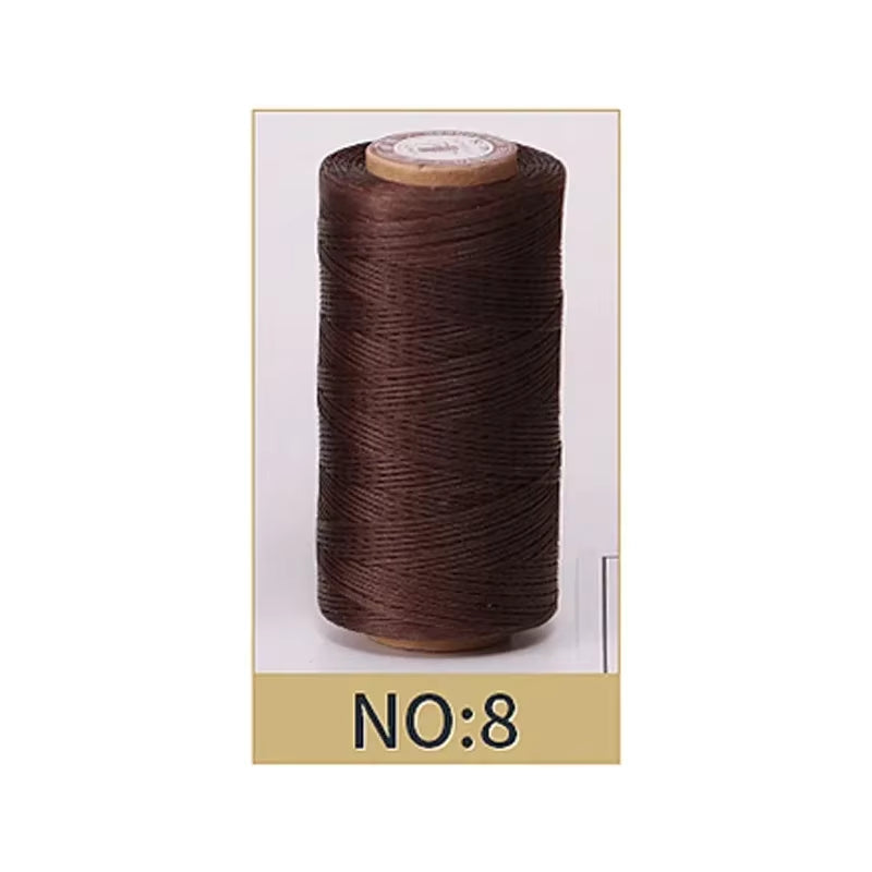 50M 0.8mm Waxed Thread for Leather – Ideal for Hand Stitching Projects