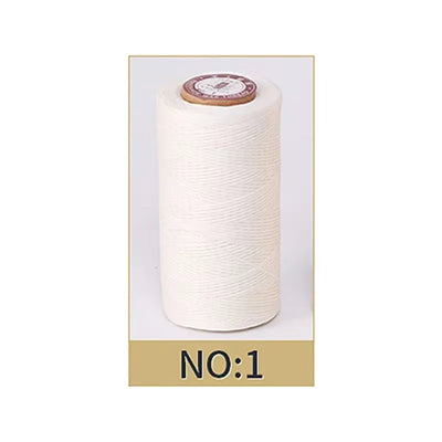 50M 0.8mm Waxed Thread for Leather – Ideal for Hand Stitching Projects