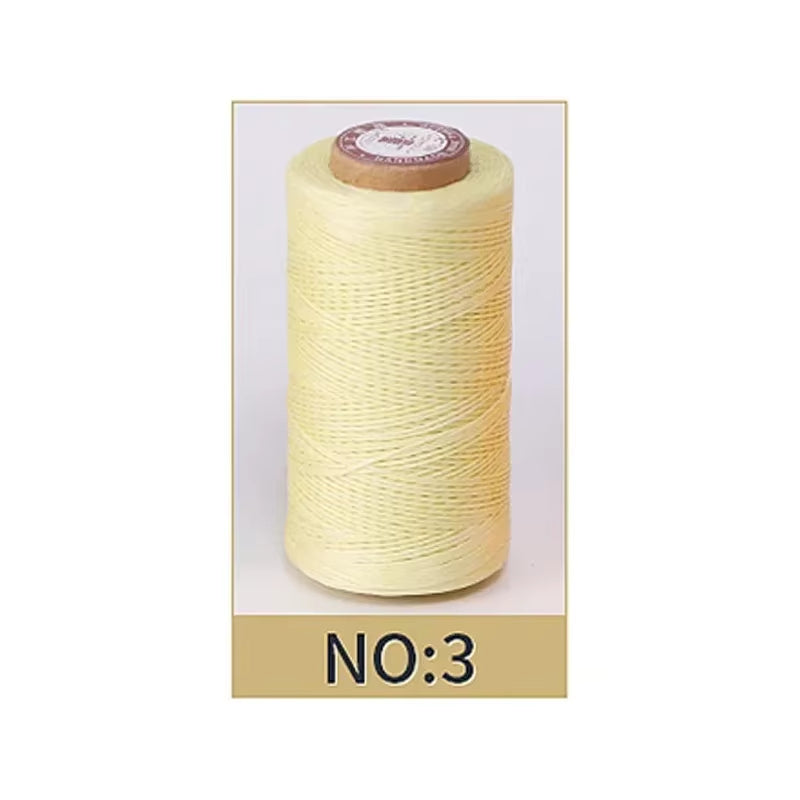 50M 0.8mm Waxed Thread for Leather – Ideal for Hand Stitching Projects