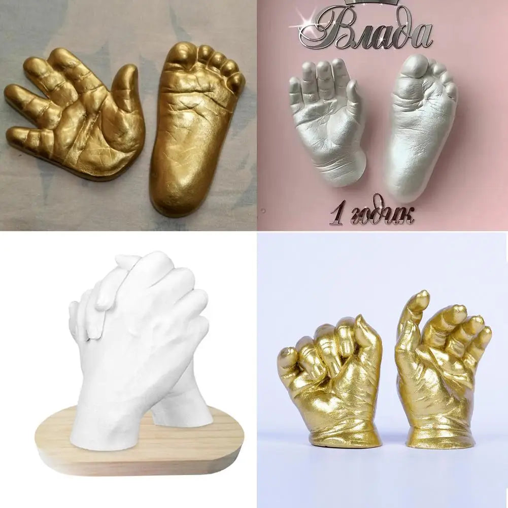 Professional Hands Casting Kit for Couples and Families - Plaster Keepsake Molding Craft for Weddings and Anniversaries