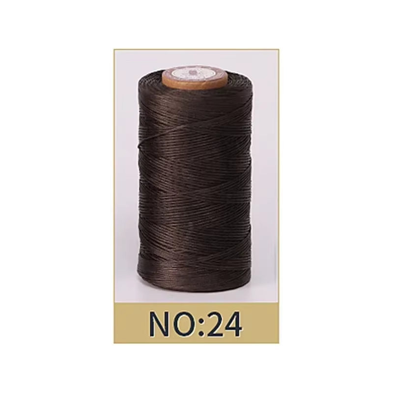 50M 0.8mm Waxed Thread for Leather – Ideal for Hand Stitching Projects