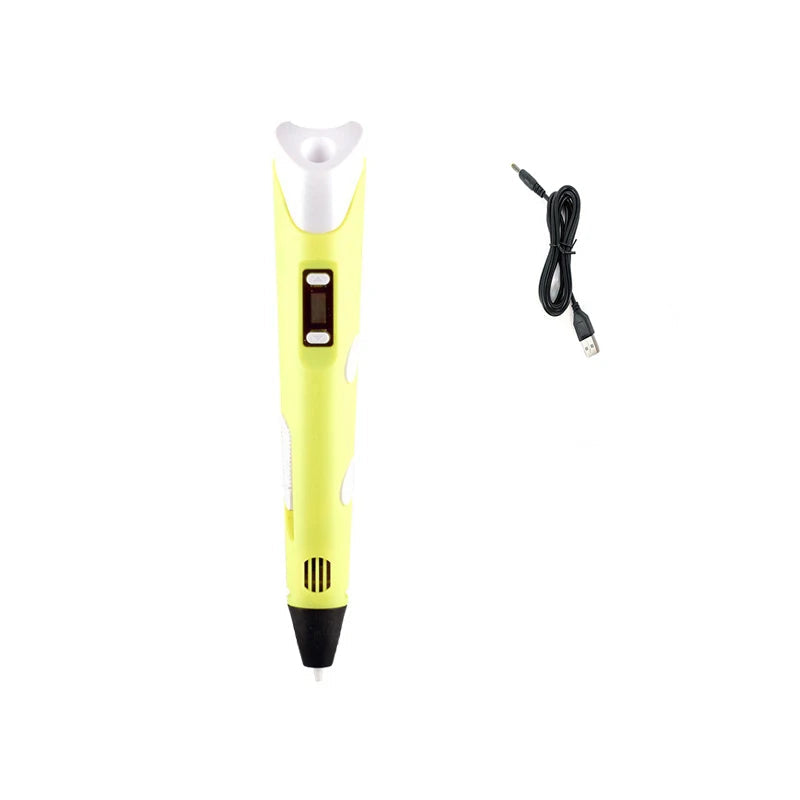 3D Printing Pen for DIY Camouflage Projects – LCD Screen & PLA Compatible