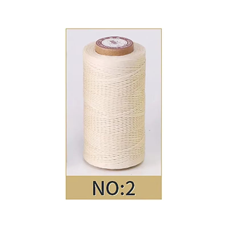 50M 0.8mm Waxed Thread for Leather – Ideal for Hand Stitching Projects